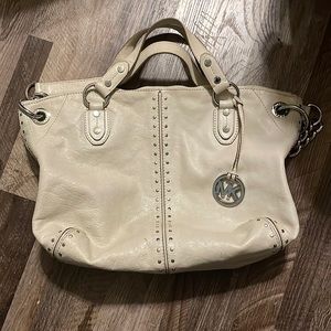 Michael Kors studded bag. Good used condition. See photos.